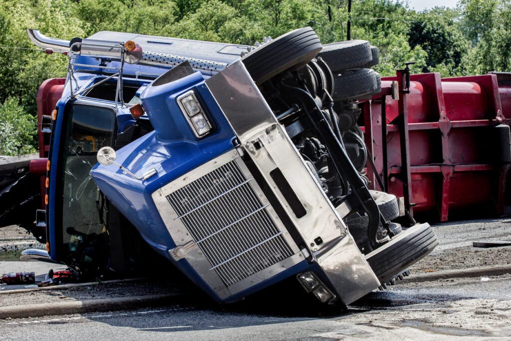 Truck Accident in Norcross, Gwinnett County 